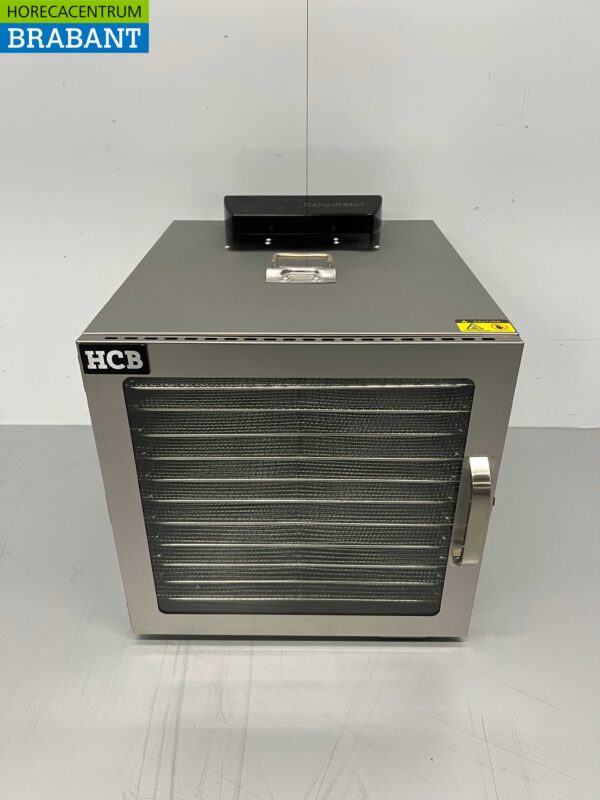 Déshydrateur alimentaire HCB en acier inoxydable Déshydrateur de fruits 12 grilles 230V Horeca