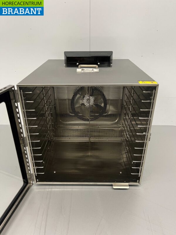 Déshydrateur alimentaire HCB en acier inoxydable Déshydrateur de fruits 12 grilles 230V Horeca – Image 5
