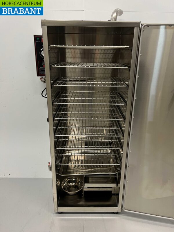 Fumoir électrique en acier inoxydable HCB Boîte à fumée 230V Horeca – Image 4