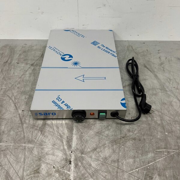 Acier inoxydable Saro ROM Plaque chauffante Rechaud 33 x 53 cm 230V Horeca