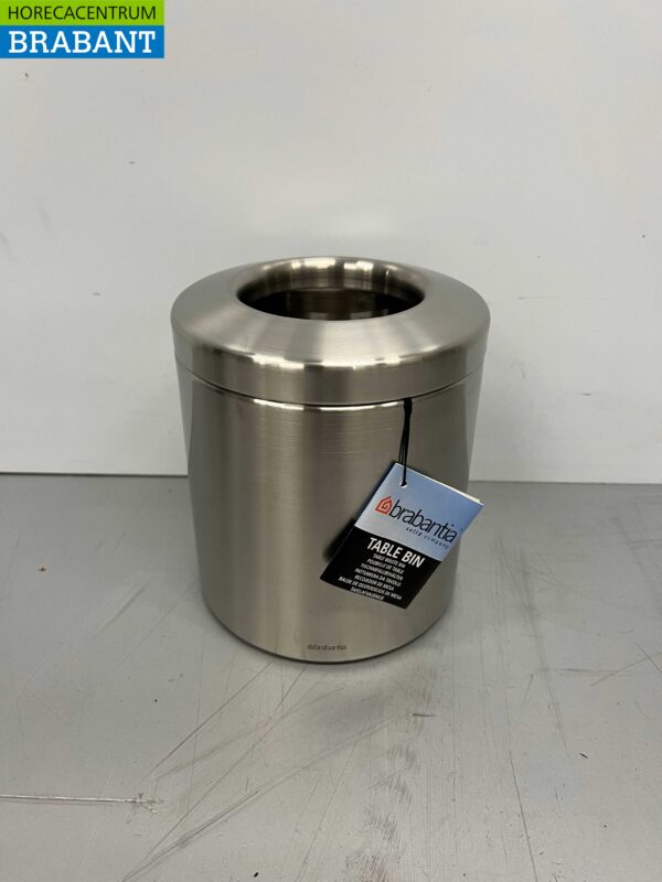 Poubelle Brabantia en acier inoxydable 2,3 ltr Restauration