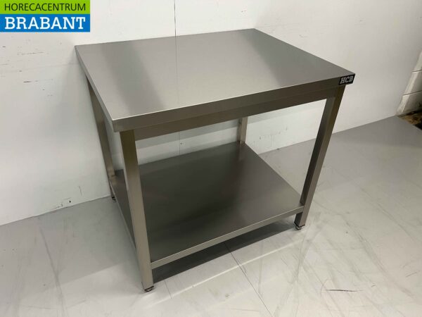 Table de travail en acier inoxydable Premium-line 90 x 70 x 85 cm Restauration – Image 3