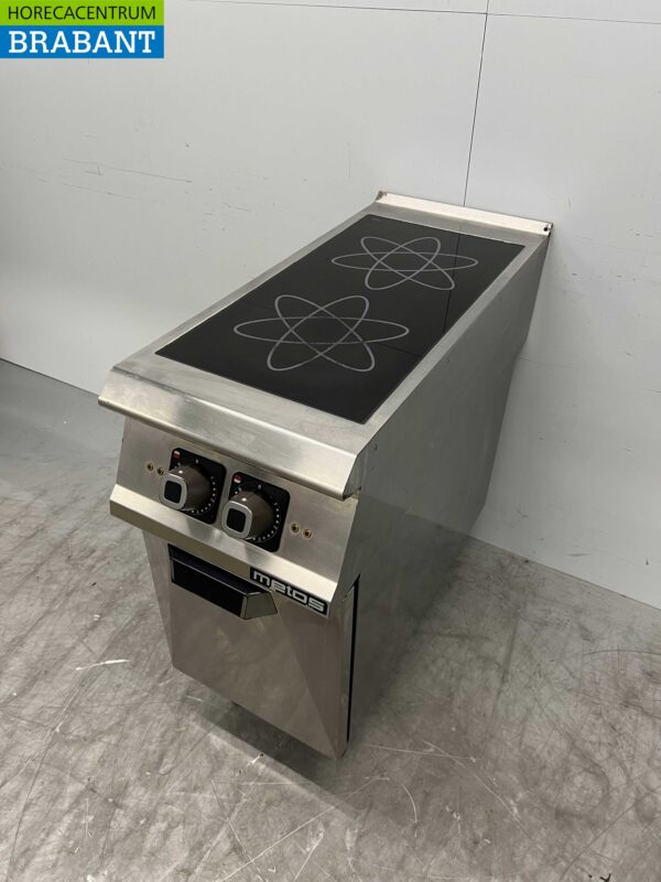Plaque à induction Olis en acier inoxydable 2 brûleurs 10 kW 400V 40 cm 900-line Horeca – Image 2