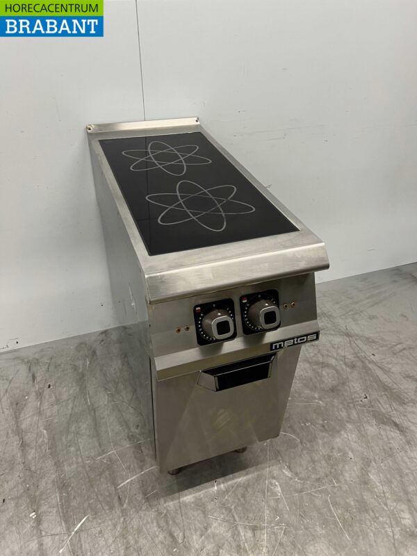Plaque à induction Olis en acier inoxydable 2 brûleurs 10 kW 400V 40 cm 900-line Horeca – Image 3