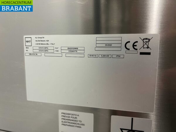 Acier inoxydable Olis 2 brûleurs Cuisinière électrique 40 cm 400V Horeca – Image 4