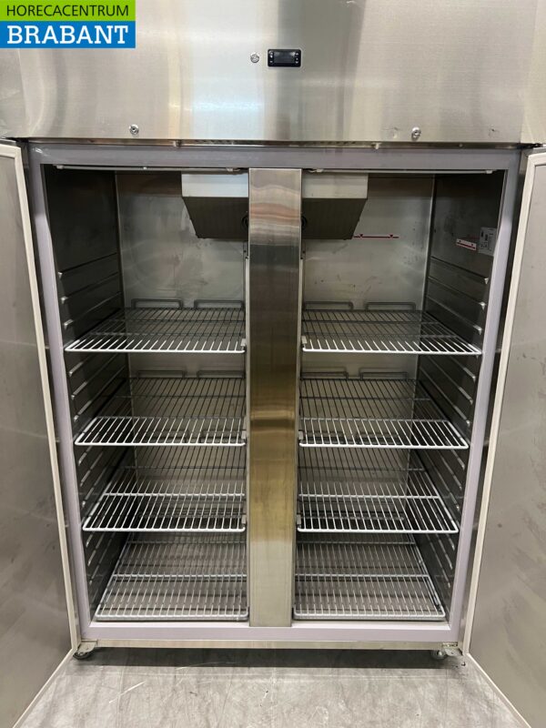 Réfrigérateur 2 portes CoolHead en acier inoxydable 1255 litres 230V Horeca – Image 4
