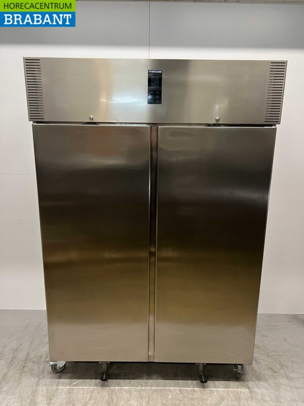 Polaris AD 140 BT en acier inoxydable Double porte 2 portes Congélateur Réfrigérateur 1400 litres 230V Horeca
