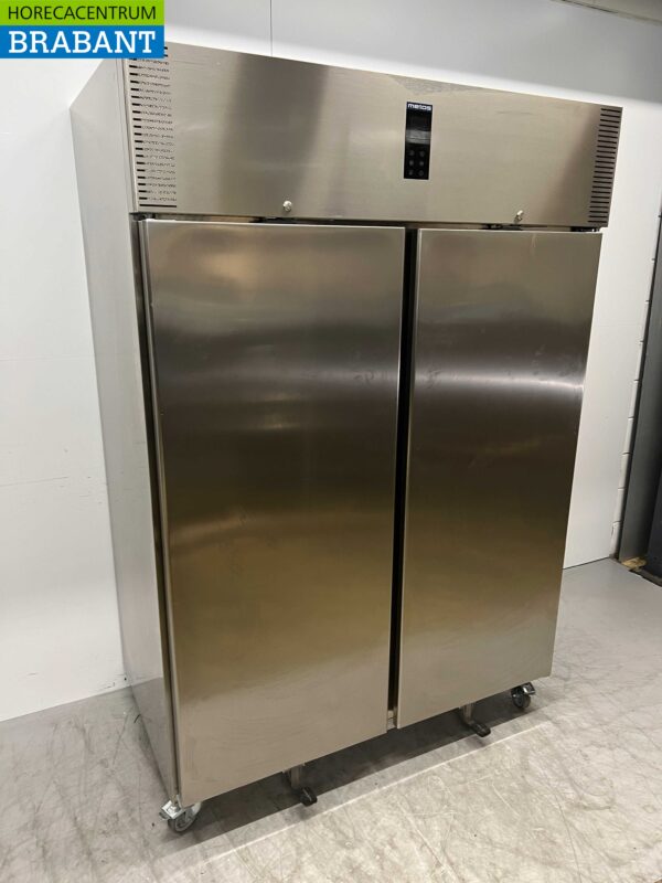 Polaris AD 140 BT en acier inoxydable Double porte 2 portes Congélateur Réfrigérateur 1400 litres 230V Horeca – Image 3
