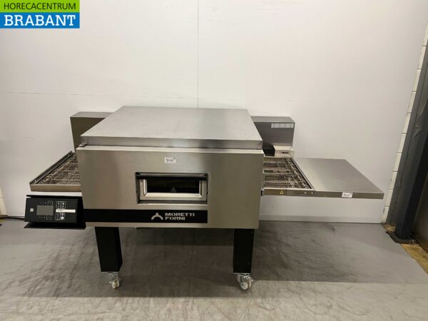 Four tunnel Moretti TT96E en acier inoxydable Four à bande Four à pizza à convoyeur 400V Bj. 2022 Catering