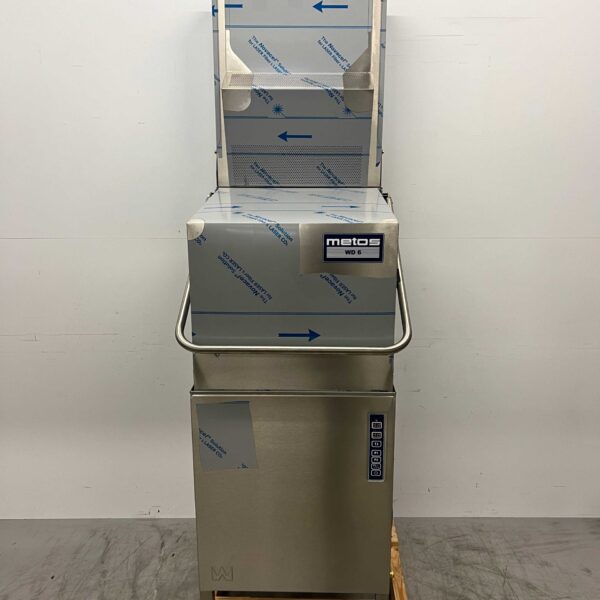 Lave-vaisselle intégrable Rhima en acier inoxydable WD-6 PLUS GREEN Groupe de condensation à vapeur 400V Horeca