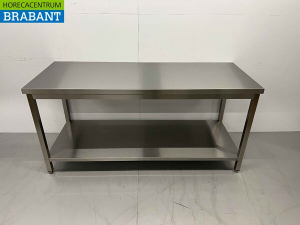 Table de travail en acier inoxydable Premium-line 180 x 70 x 85 cm Restauration
