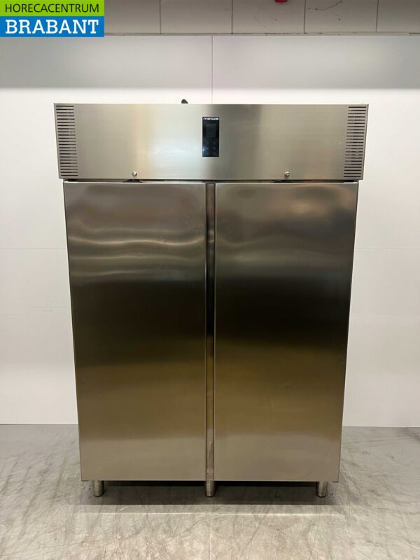 Acier inoxydable Polaris AD 140 BT Congélateur double porte 2 portes Congélateur 1400 litres 230V Horeca