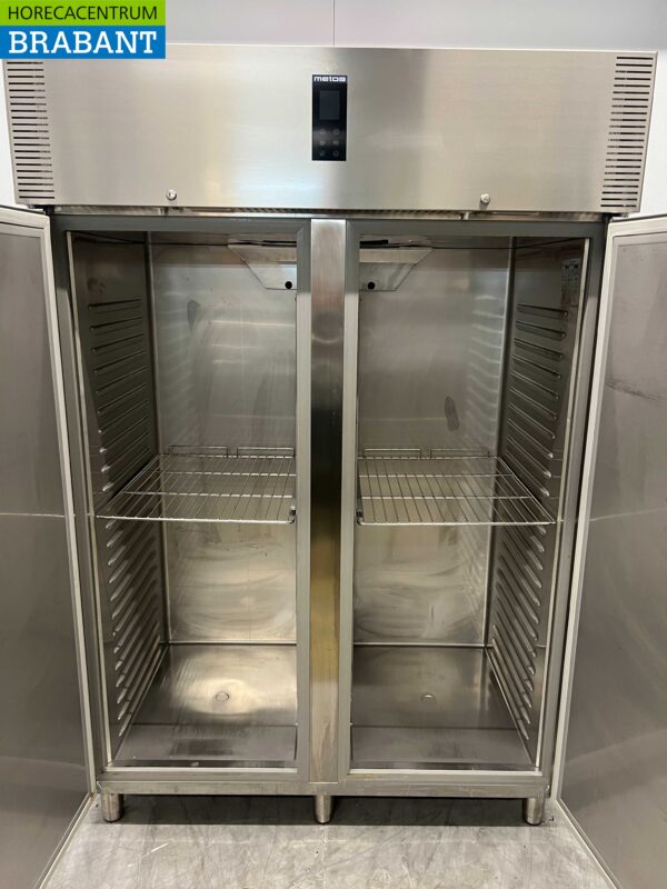 Acier inoxydable Polaris AD 140 BT Congélateur double porte 2 portes Congélateur 1400 litres 230V Horeca – Image 4