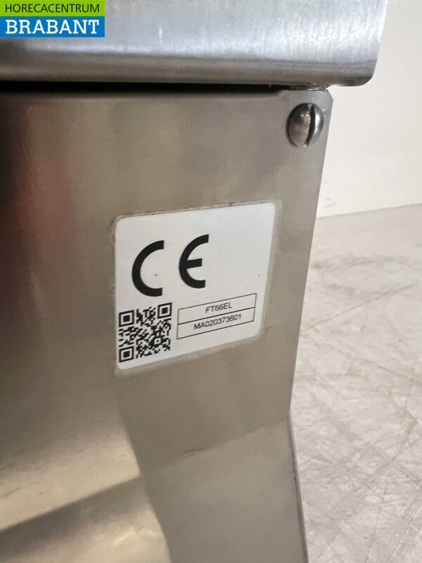 Plaque de gril Mareno en acier inoxydable Plaque de cuisson 60 cm 400V Horeca – Image 5