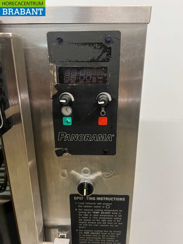 Gril à rôtisserie Savory Panorama 5 en acier inoxydable 3 paniers 400V Catering – Image 5