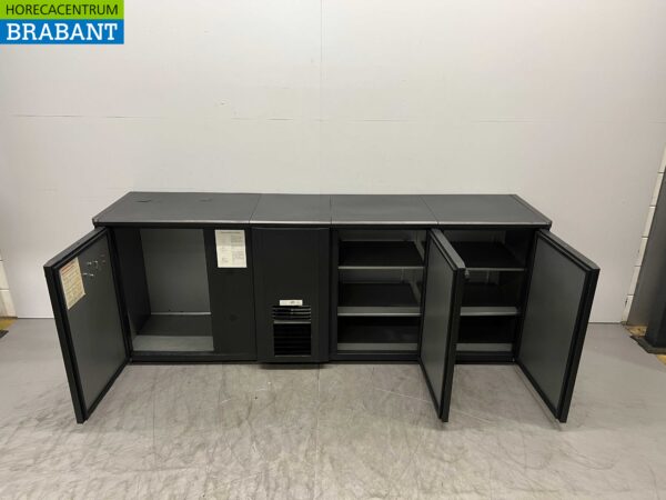 Gamko Backbar Bar Cooler 3 portes 231 cm 230V Horeca – Image 4