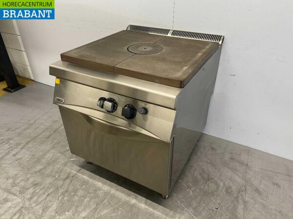 Zanussi inox Table de cuisson lisse avec four 80 cm GAS Horeca – Image 2
