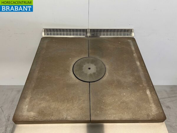 Zanussi inox Table de cuisson lisse avec four 80 cm GAS Horeca – Image 5