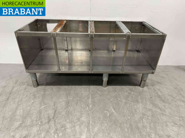 Base en acier inoxydable 140,5 x 57 x 67,5 cm Restauration