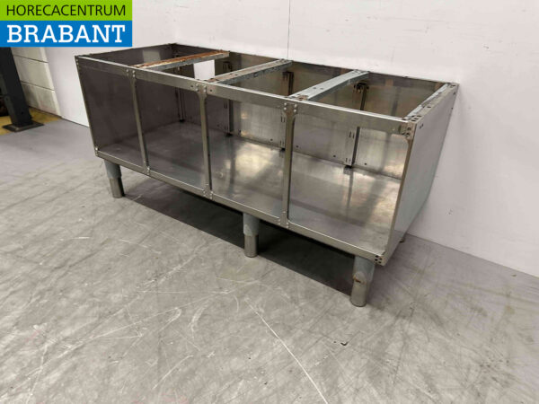 Base en acier inoxydable 140,5 x 57 x 67,5 cm Restauration – Image 4
