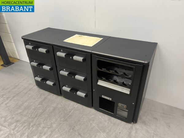 Gamko Backbar Bar Cooler Bottle Nest 5 Tiroirs 170.5 cm Catering – Image 2