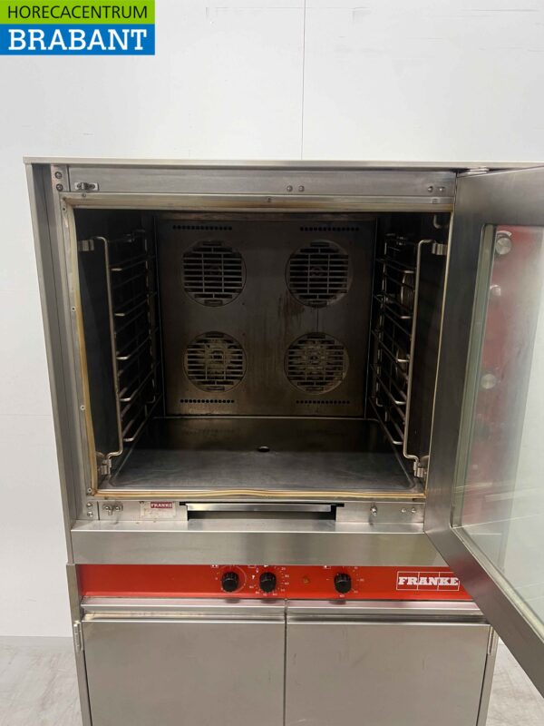 Stainless steel Mobile Franke Bake-off oven with proofing cabinet 60/40 cm 400V Horeca – Image 4