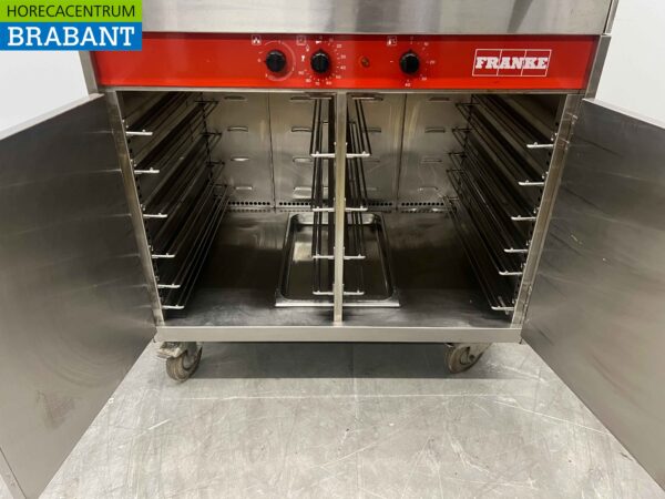 Stainless steel Mobile Franke Bake-off oven with proofing cabinet 60/40 cm 400V Horeca – Image 5