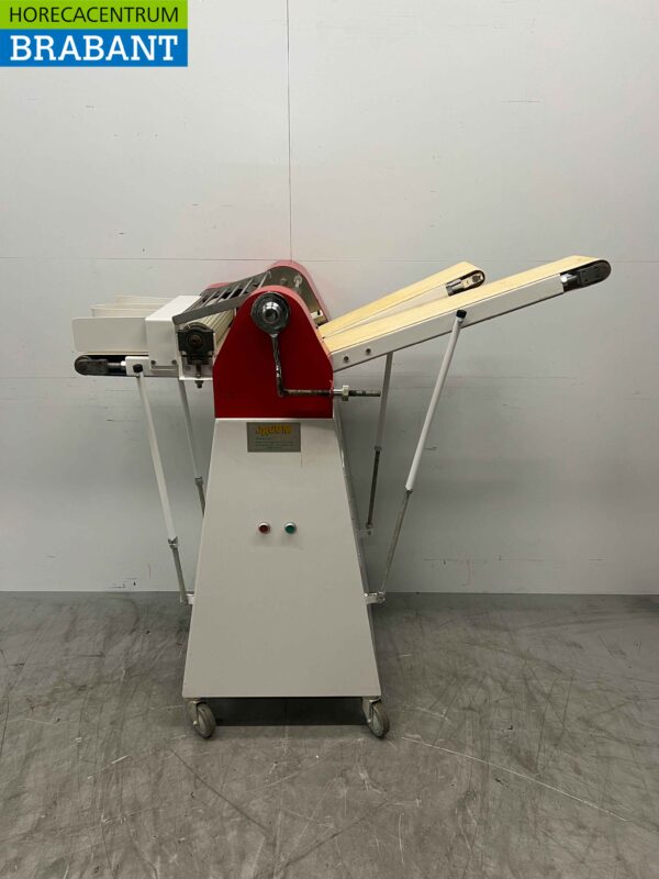 Rouleau à pâtisserie Dérouleuse Rouleaux doubles 40 cm 400V Restauration Pizzeria Boulangerie