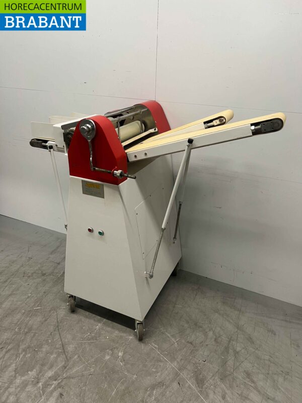 Rouleau à pâtisserie Dérouleuse Rouleaux doubles 40 cm 400V Restauration Pizzeria Boulangerie – Image 2