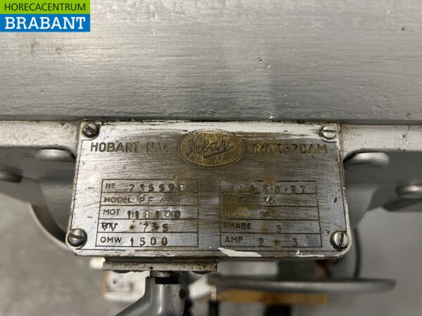 Hobart PF 404 Planet mixer Mixer Couper Cuve en acier inoxydable 20 et 40 litres 400V Horeca – Image 11