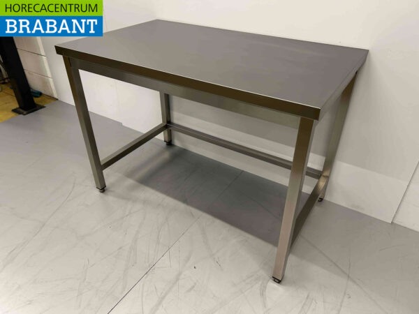 Table de travail HCB en acier inoxydable Premium-line 120 x 70 x 85 cm Restauration – Image 3