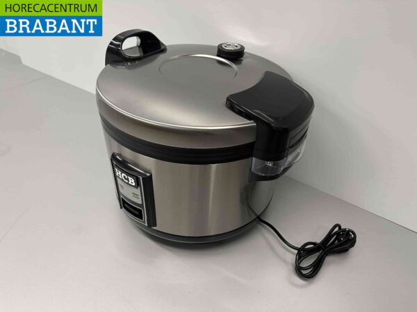 Cuiseur de riz HCB en acier inoxydable Réchauffeur de riz 16 litres 230V Restauration – Image 4