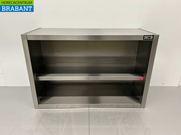 Armoire murale en acier inoxydable Premium-line Modèle ouvert 100 cm Restauration