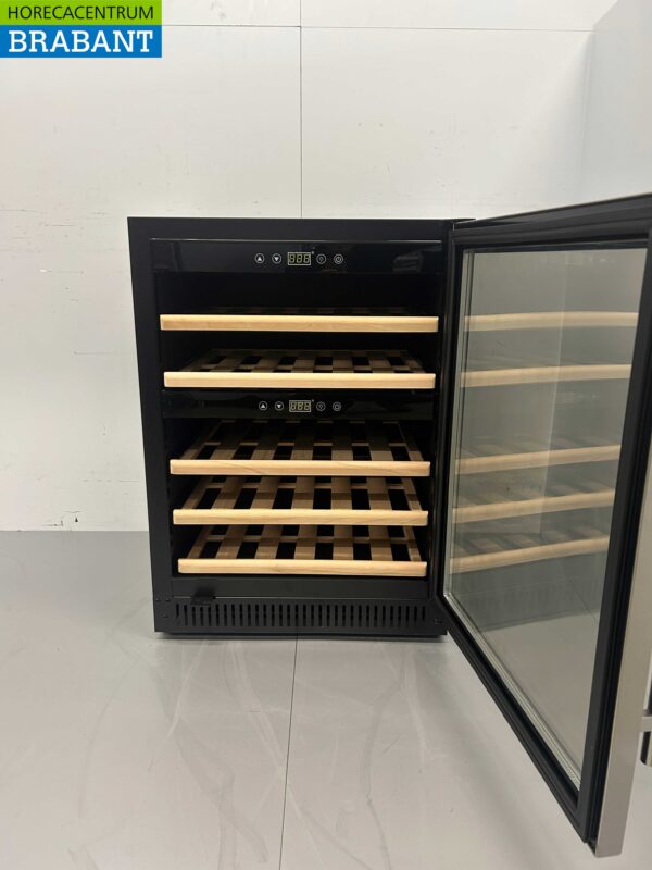 HCB Réfrigérateur à vin de luxe Réfrigérateur à vin 2 zones 40 bouteilles 230V Restauration – Image 6