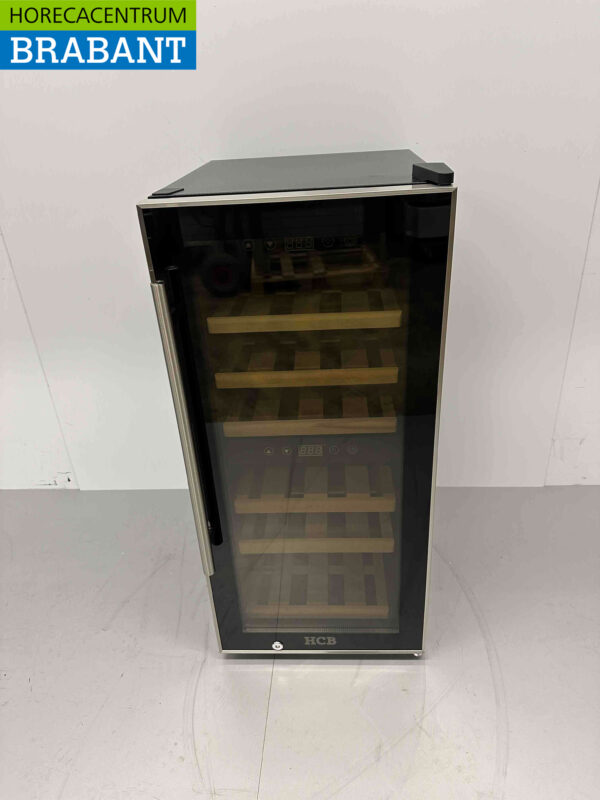 HCB Réfrigérateur à vin de luxe Réfrigérateur à vin 2 zones 24 bouteilles 230V Restauration