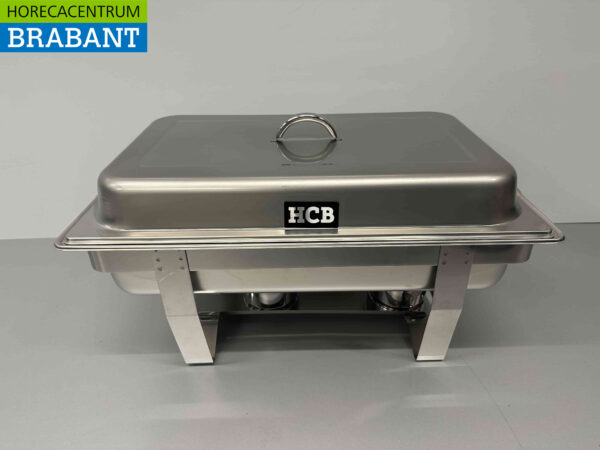 Set de casseroles en acier inoxydable HCB 1 x 1/1, 2 x 1/2 et 3 x 1/3 GN Horeca