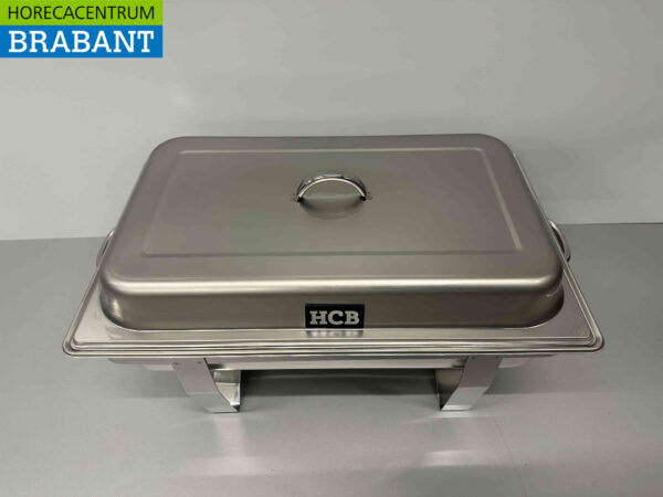 Set de casseroles en acier inoxydable HCB 1 x 1/1, 2 x 1/2 et 3 x 1/3 GN Horeca – Image 2