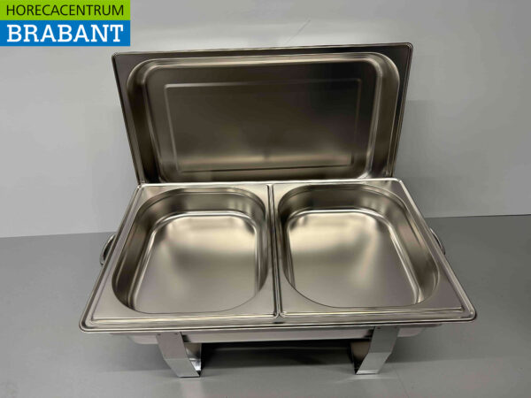 Set de casseroles en acier inoxydable HCB 1 x 1/1, 2 x 1/2 et 3 x 1/3 GN Horeca – Image 8