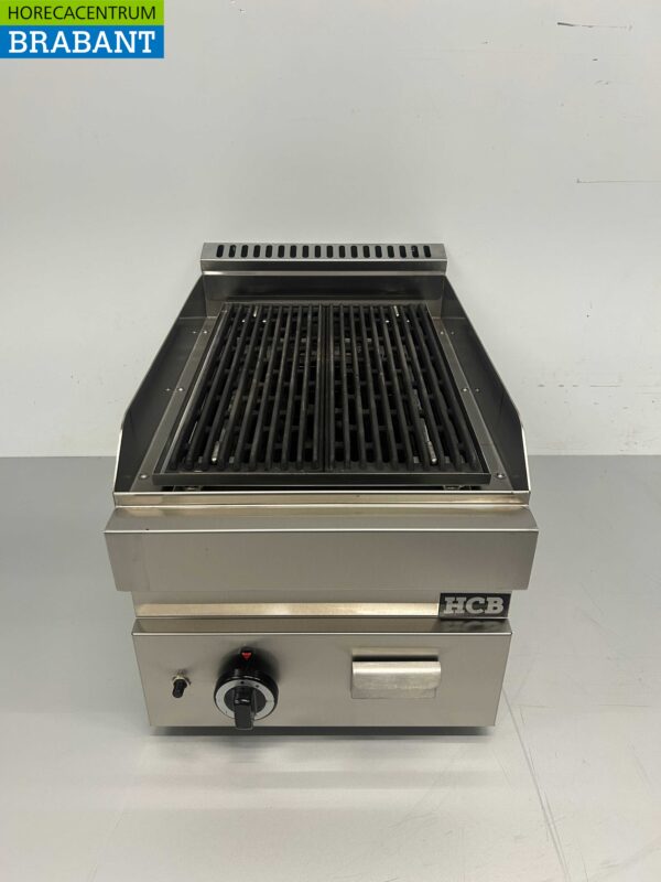 Gril en pierre en acier inoxydable 650 Series 40 cm Gas Catering