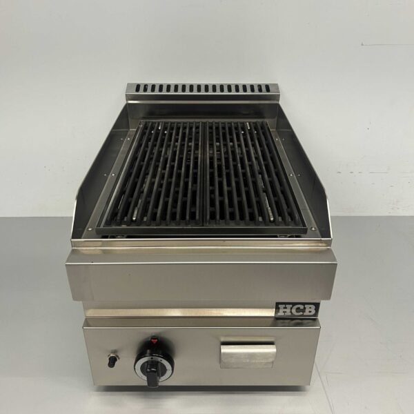 Gril en pierre en acier inoxydable 650 Series 40 cm Gas Catering