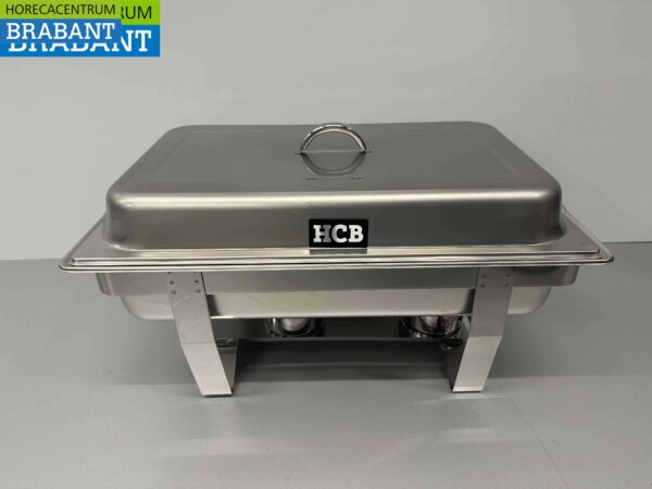 Réchaud en acier inoxydable HCB 1/1 GN Horeca