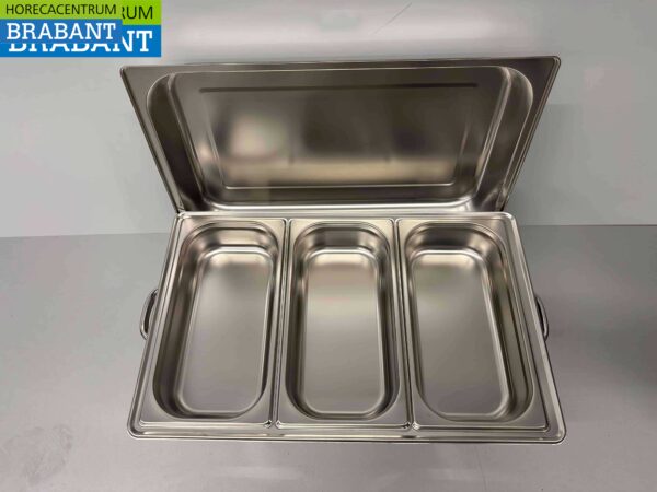 Casserole en acier inoxydable 3 x 1/3 GN Horeca – Image 4