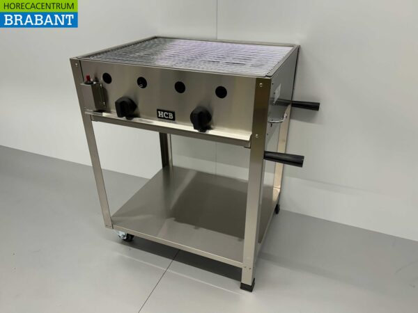 Acier inoxydable Barbecue professionnel PROPAAN 65 cm Horeca – Image 2