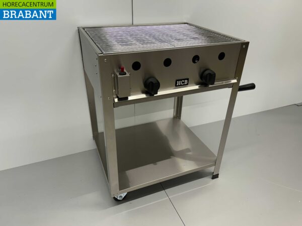 Acier inoxydable Barbecue professionnel PROPAAN 65 cm Horeca – Image 3
