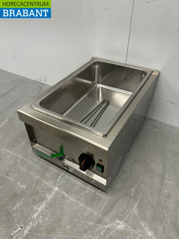 Emme Bain marie en acier inoxydable 1/1 GN 230V Horeca – Image 2