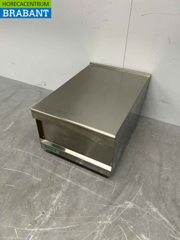 Unité de travail Emme en acier inoxydable Unité de store neutre 40 cm Horeca – Image 2