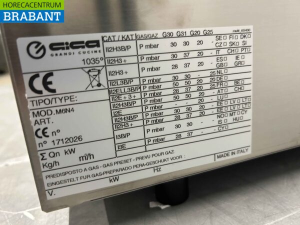 Unité de travail Emme en acier inoxydable Unité de store neutre 40 cm Horeca – Image 4
