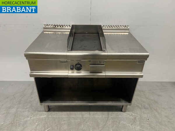 Planche à griller Electrolux en acier inoxydable Plaque à griller avec unité de travail 105 cm GAS Catering