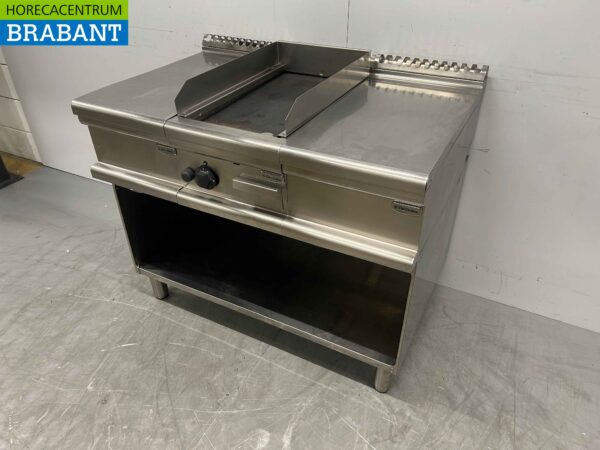 Planche à griller Electrolux en acier inoxydable Plaque à griller avec unité de travail 105 cm GAS Catering – Image 2