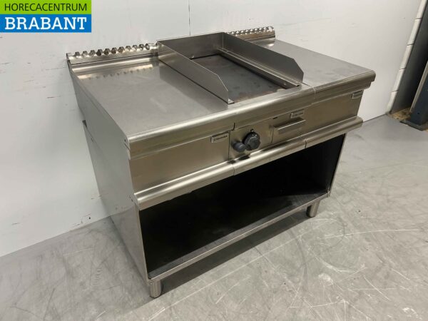 Planche à griller Electrolux en acier inoxydable Plaque à griller avec unité de travail 105 cm GAS Catering – Image 3